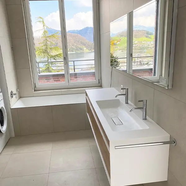 DichtFix – Silikonfugen auf Naturstein ausgeführt