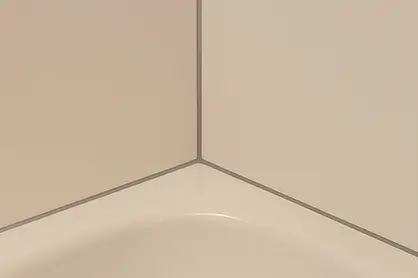 Silikonfugen nachher ohne schwrze schimmel