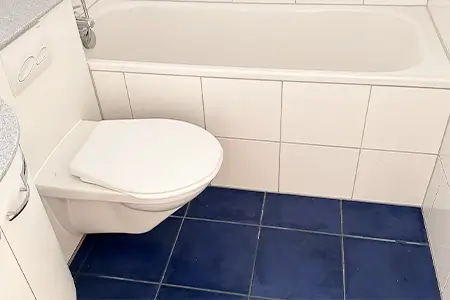 Silikonfugen nachher ohne schwarze Schimmel