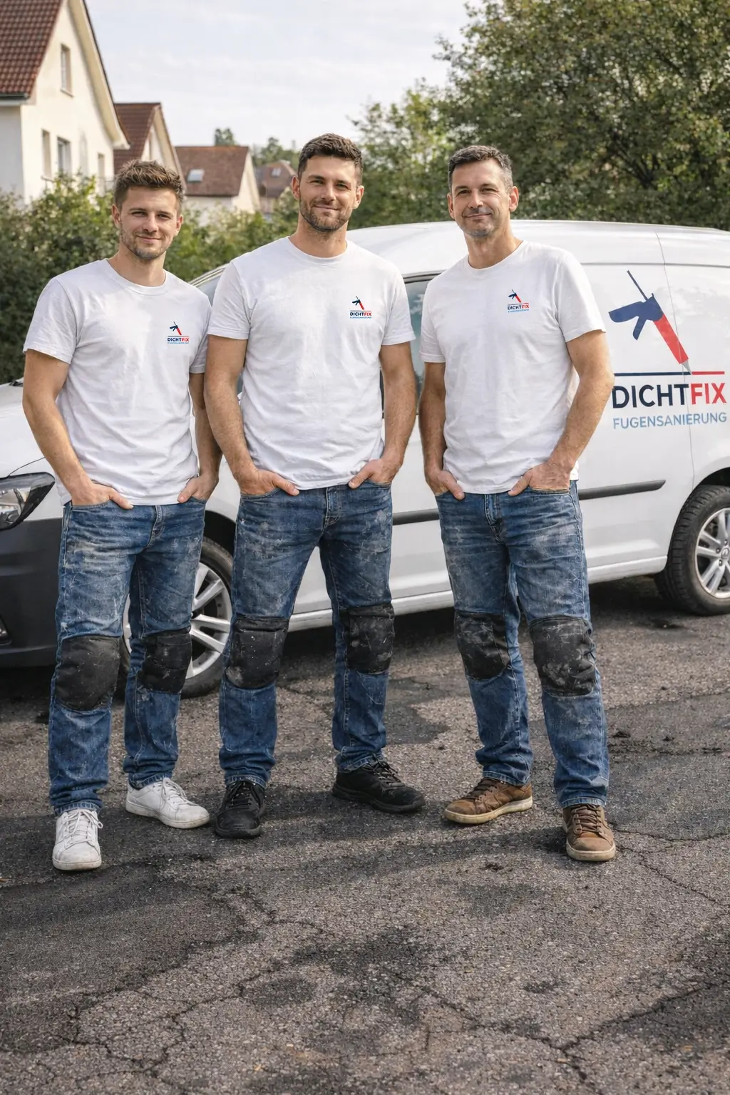 DichtFix Team bei der Arbeit